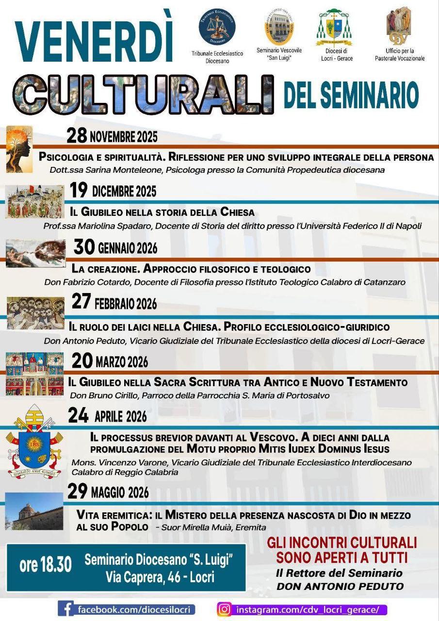 Vita Eremitica: Il Mistero della Presenza Nascosta di Dio in Mezzo al suo Popolo (inizio ore 18.30)