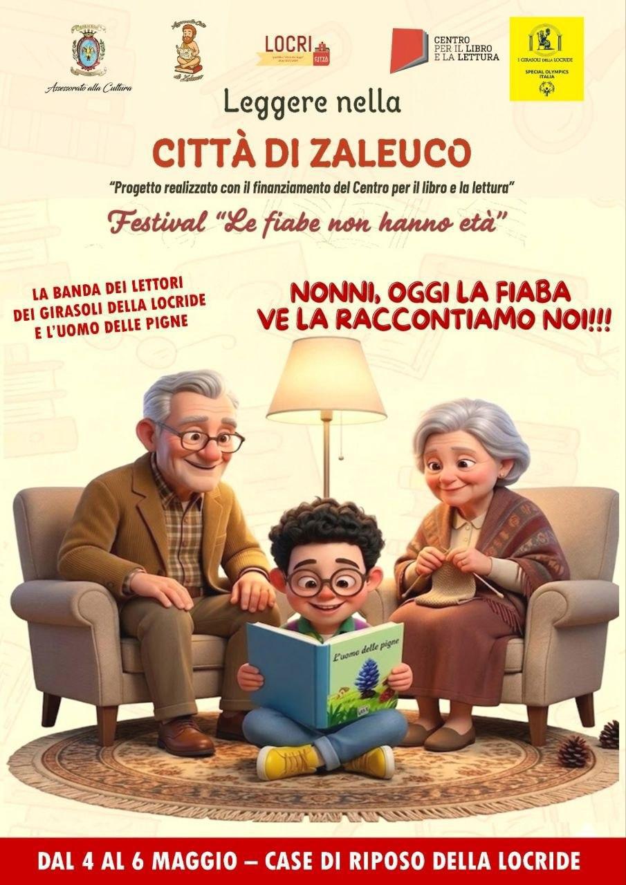 "Le fiabe non hanno età" - "Nonni oggi la fiaba ve la leggiamo noi!"