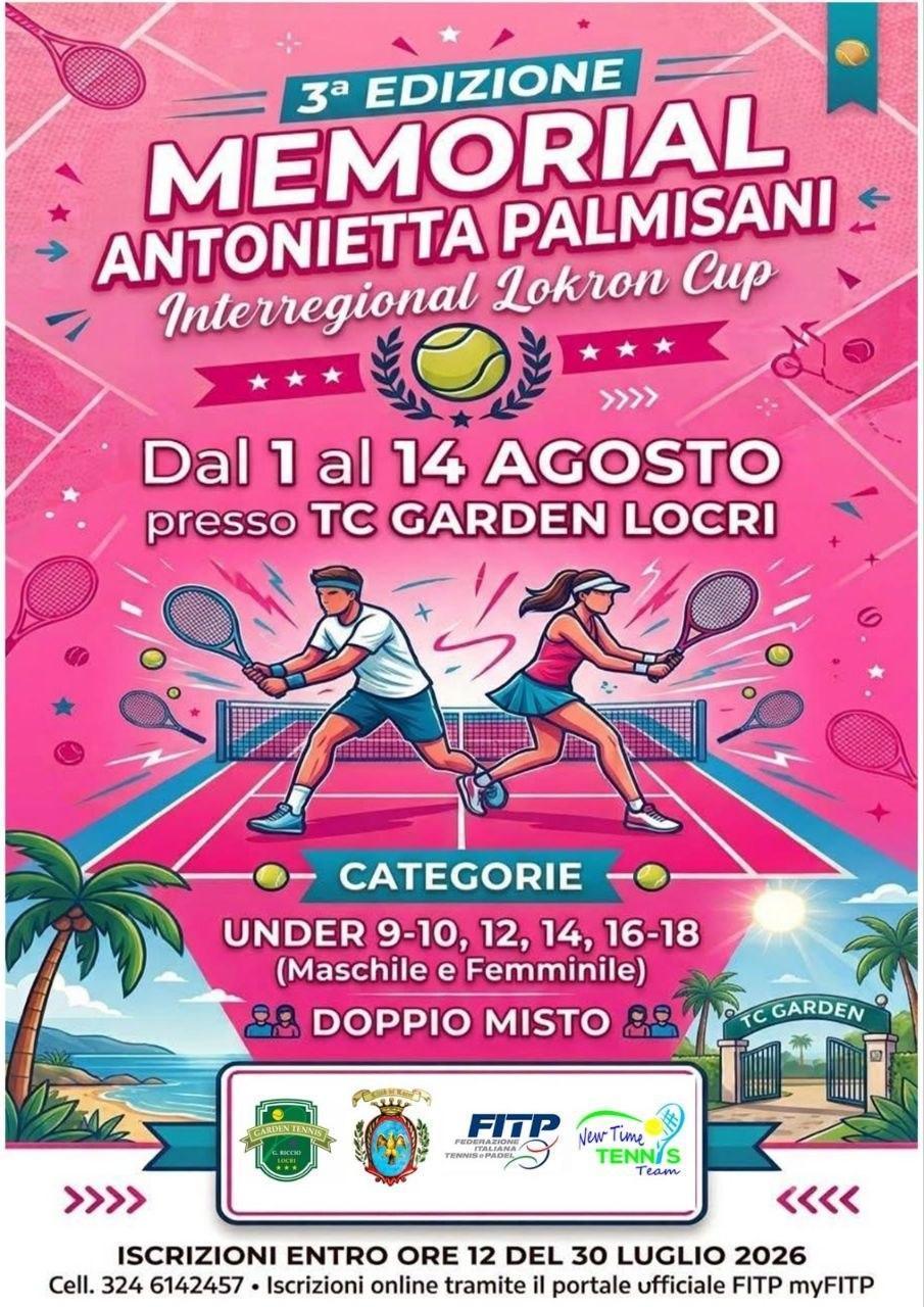 3ª edizione Memorial Antonietta Palmisani - Interregional Lokron Cup