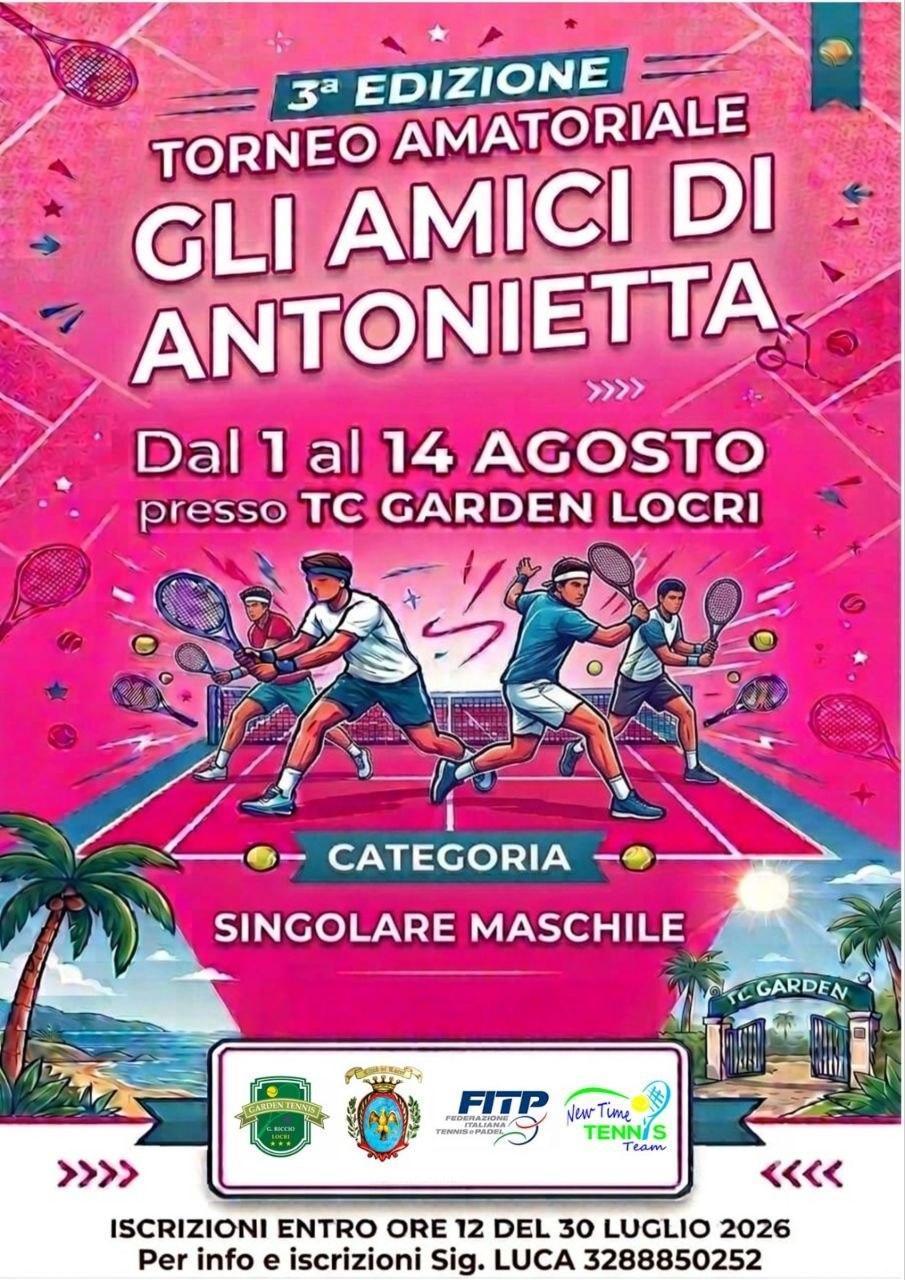 3ª edizione Torneo Amatoriale "Gli Amici di Antonietta"