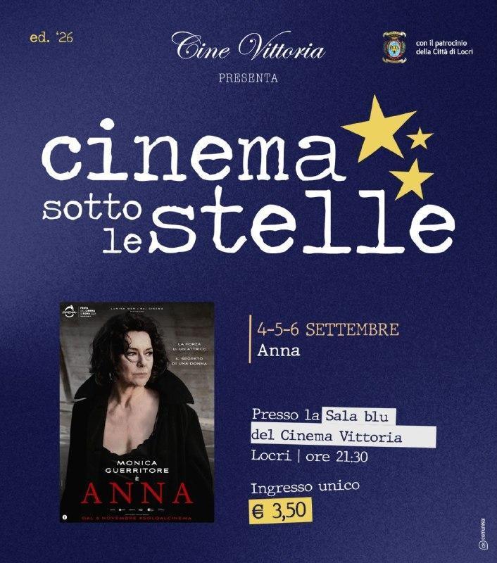 Anna - Cinema sotto le Stelle (inizio ore 21:30)