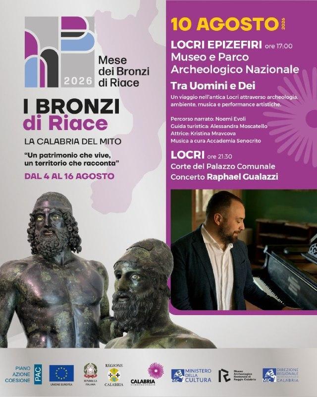 Itinerario culturale "Tra Uomini e Dei" - I Bronzi di Riace (inizio ore 17.00)