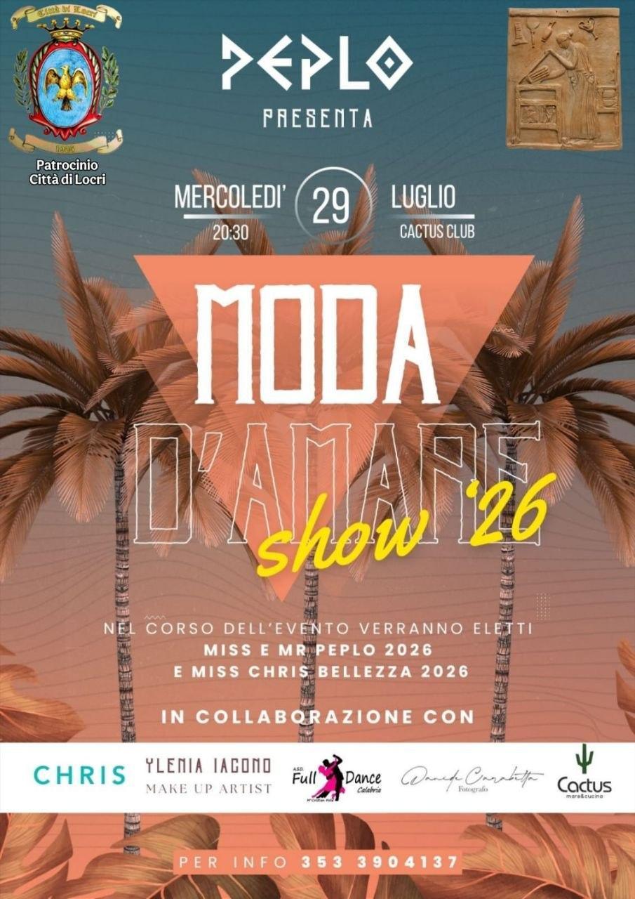 Moda D'Amare show '26 (inizio ore 20.30)