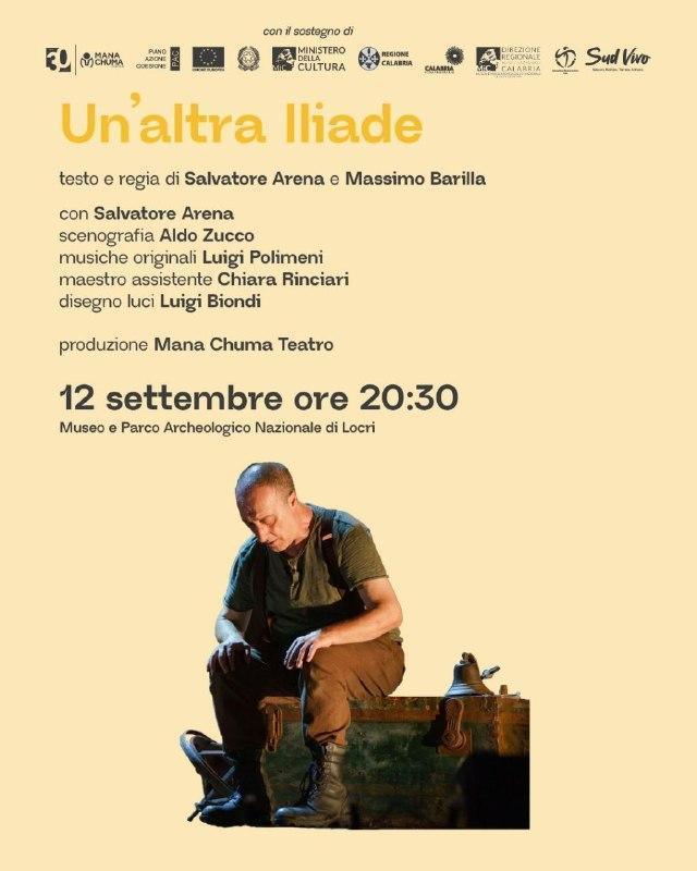 Un'altra Iliade (inizio ore 20.30)
