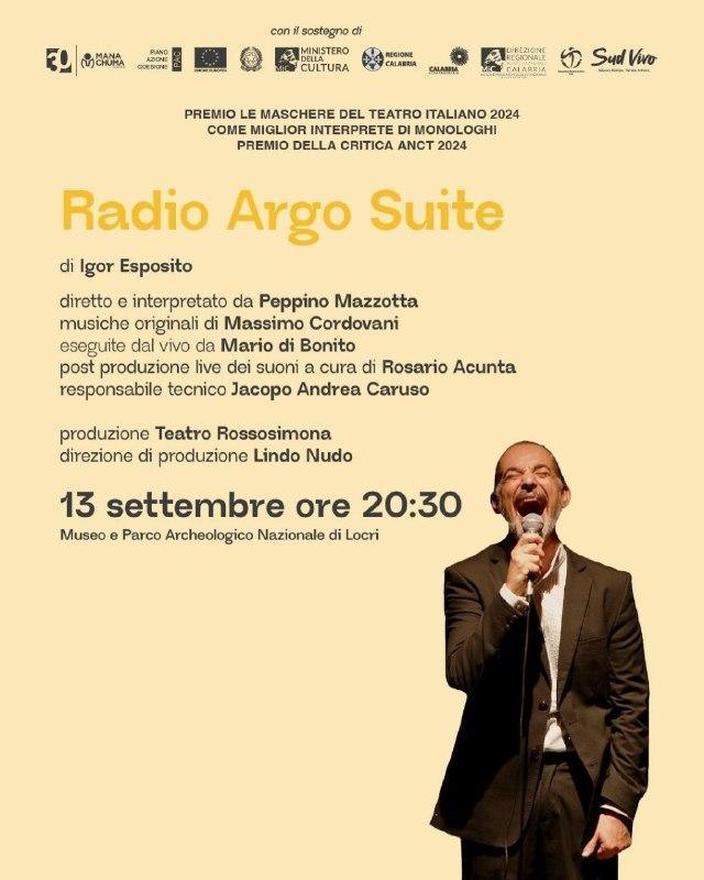 Radio Argo Suite (inizio ore 20.30)