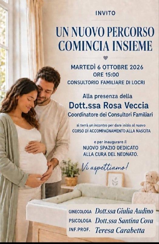 Un Nuovo Percorso Comincia Insieme (inizio ore 15:00)