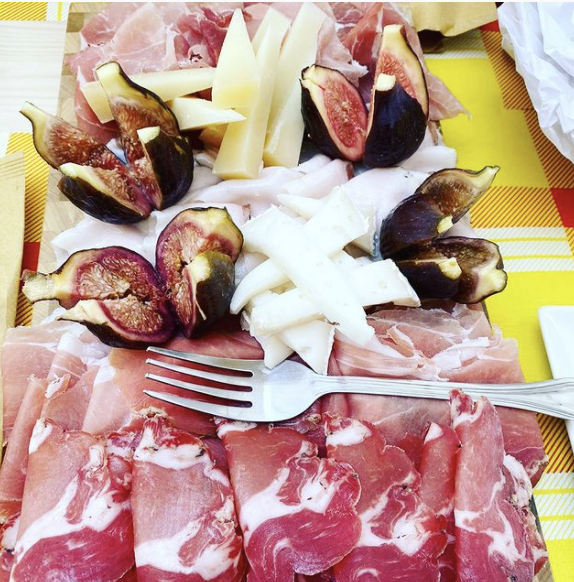 Tagliere Prosciutto, Formaggio e Fichi