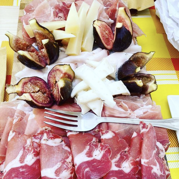 Tagliere Prosciutto, Formaggio e Fichi