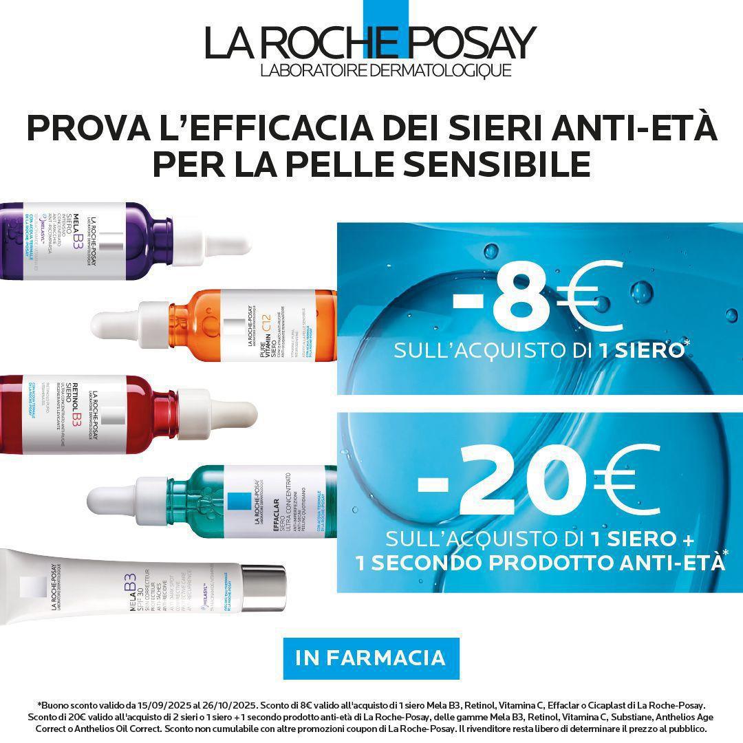 Promo antietà La Roche Posay 💙