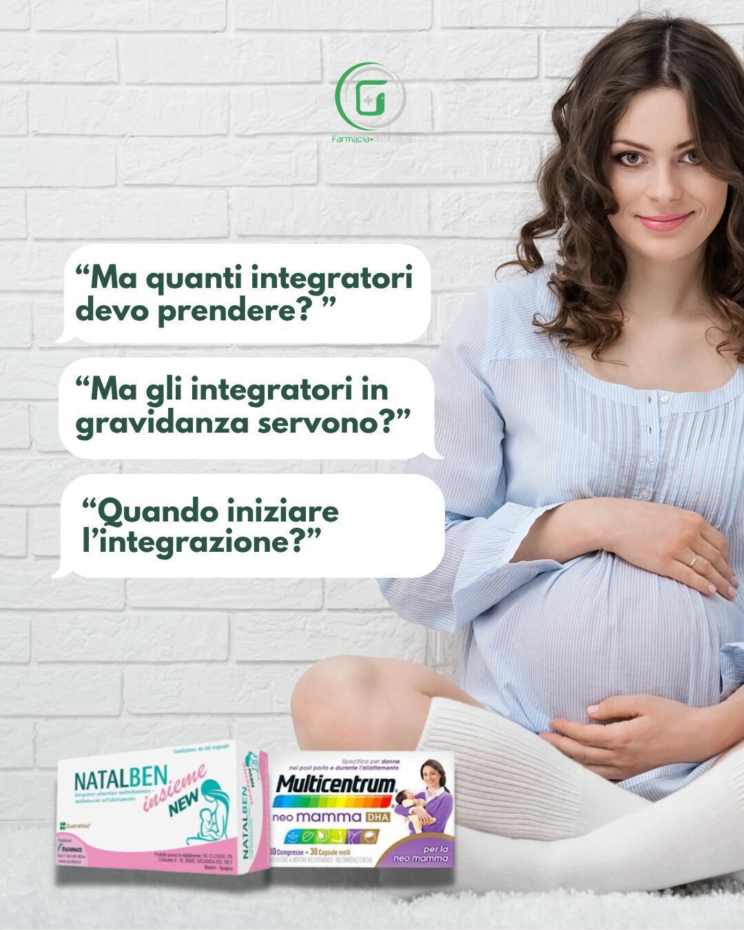 🤰Gravidanza ed integrazione: cosa e quando integrare ?