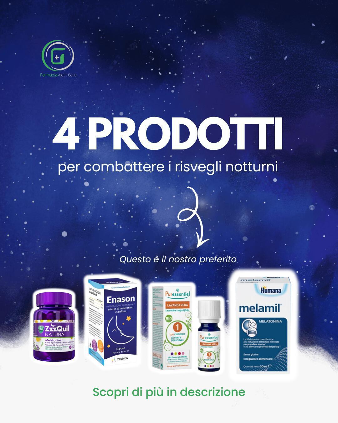 🫩 Sonno e risvegli notturni ? Ecco 4 soluzioni 👇