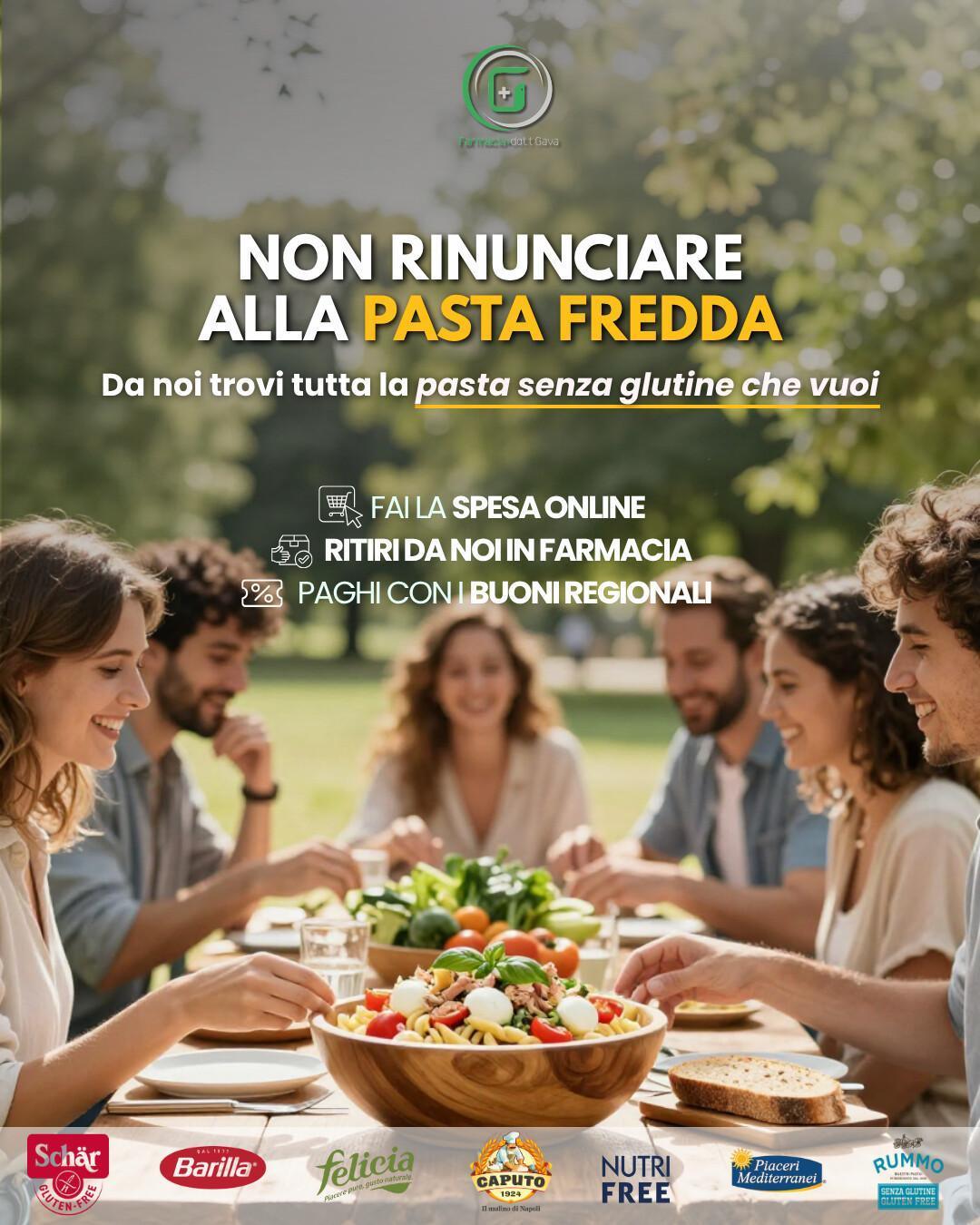 🌾🚫 Se sei celiaco/a, non rinunciare alla pasta fredda 