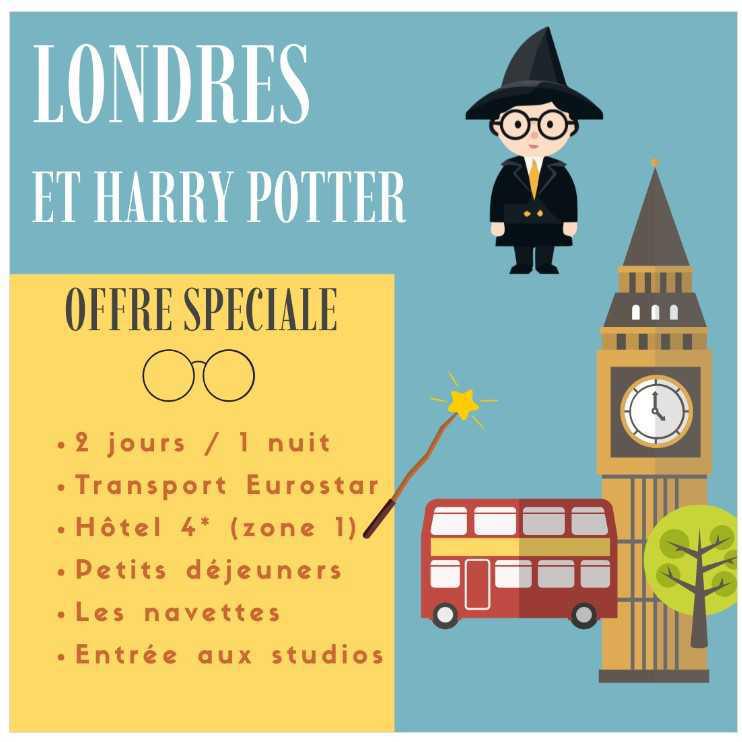 A vous LONDRES et HARRY POTTER !