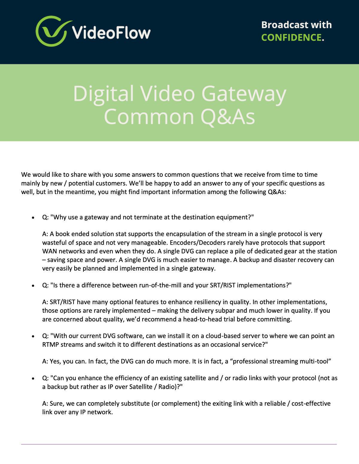 Q&A