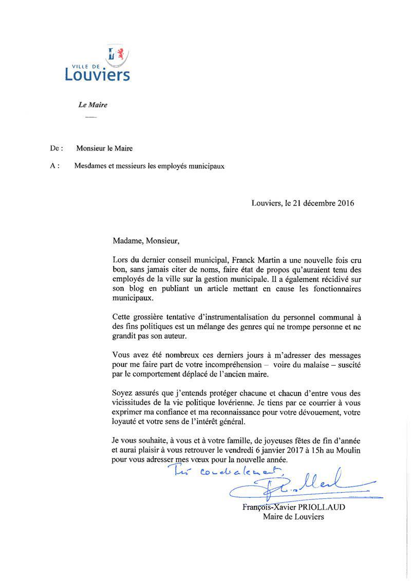 Mairie de Louviers : Priollaud panique !