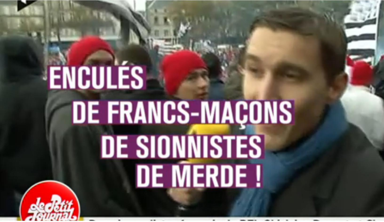 Vu à la télé ! Qui peut nier que le patronat et l'extrême droite organisent le mouvement des bonnets rouges ?