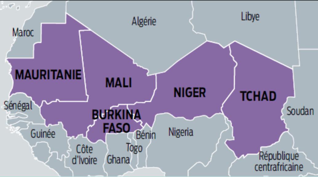 Carte du Sahel