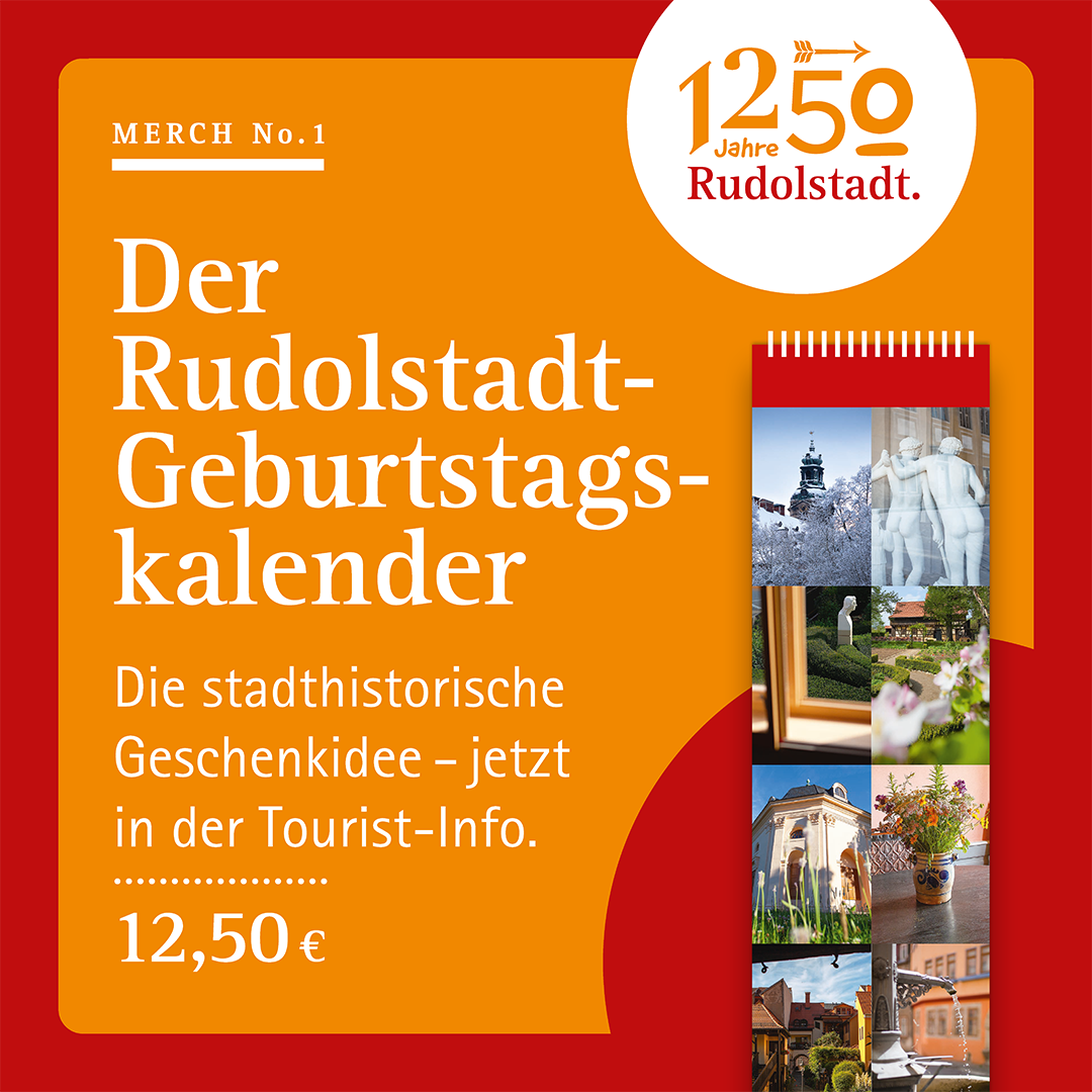 Merch No. 1: Der Rudolstadt Geburtstagskalender