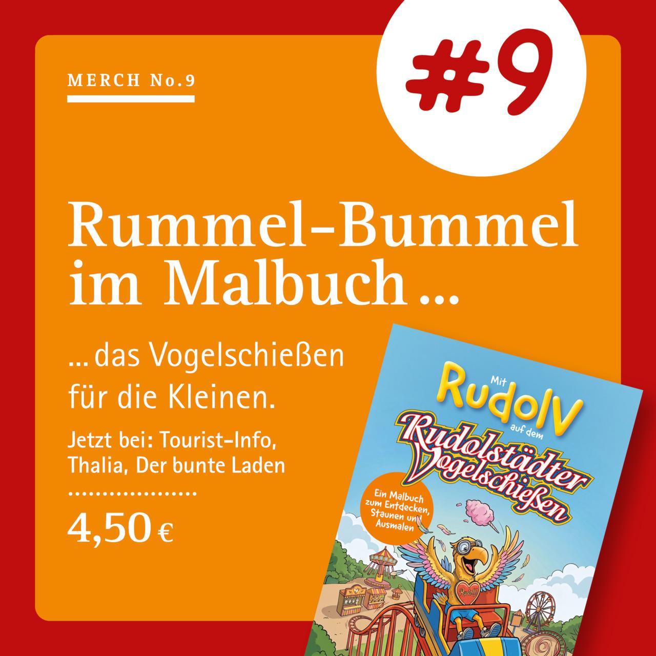 Merch No. 9: Malheft Vogelschießen
