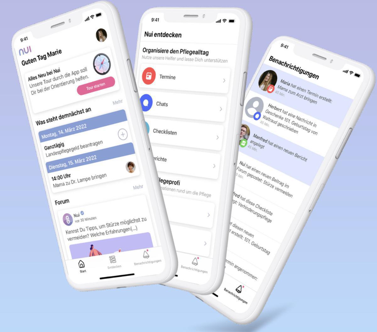 Nui - die PflegeleichtAPP