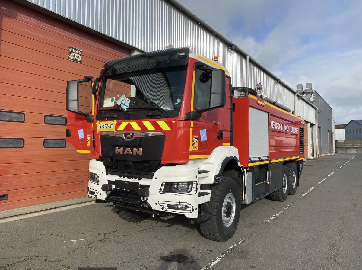 Véhicule MAN dédié au secours Véhicule MAN dédié au secours