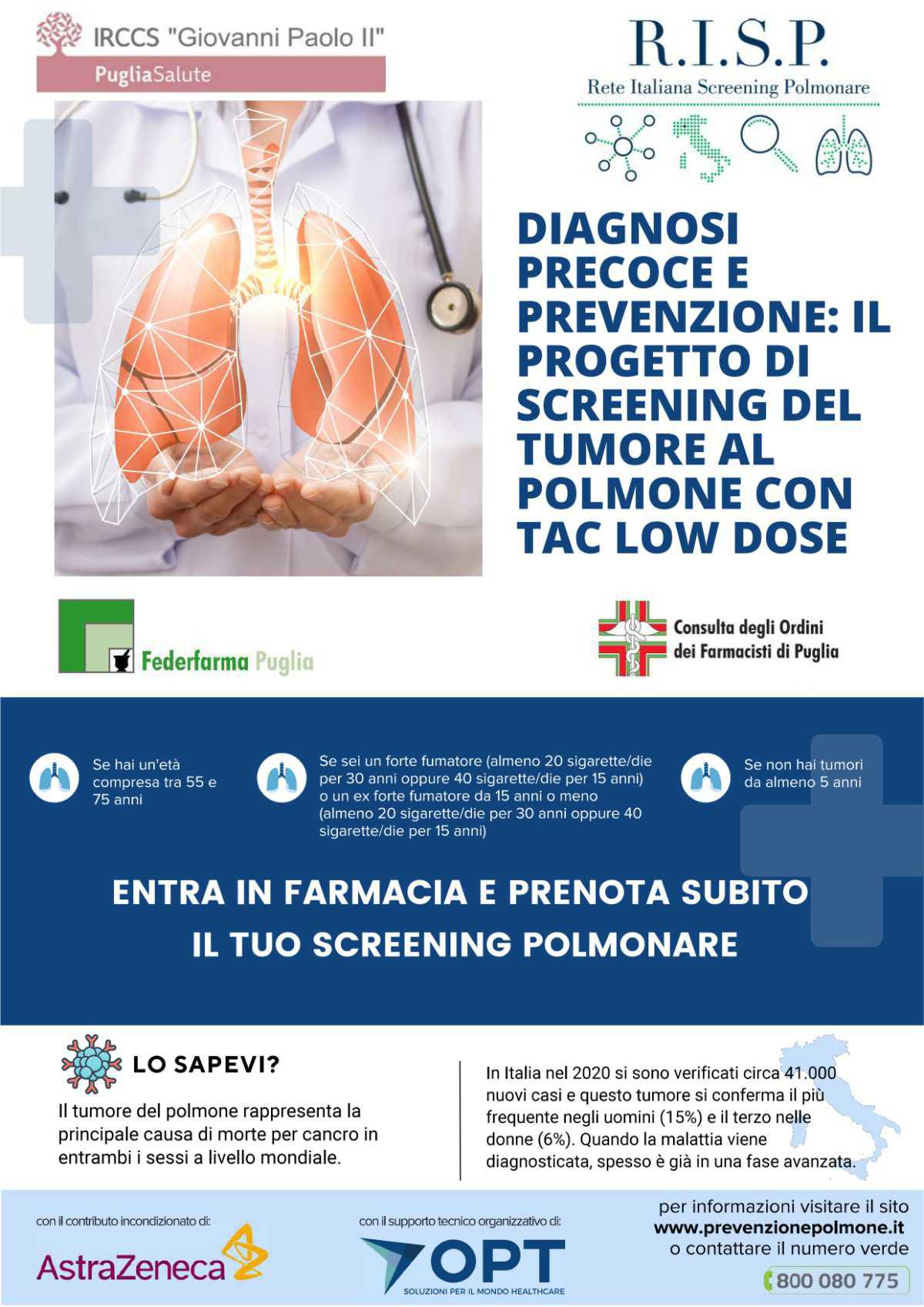 Screening tumore al polmone