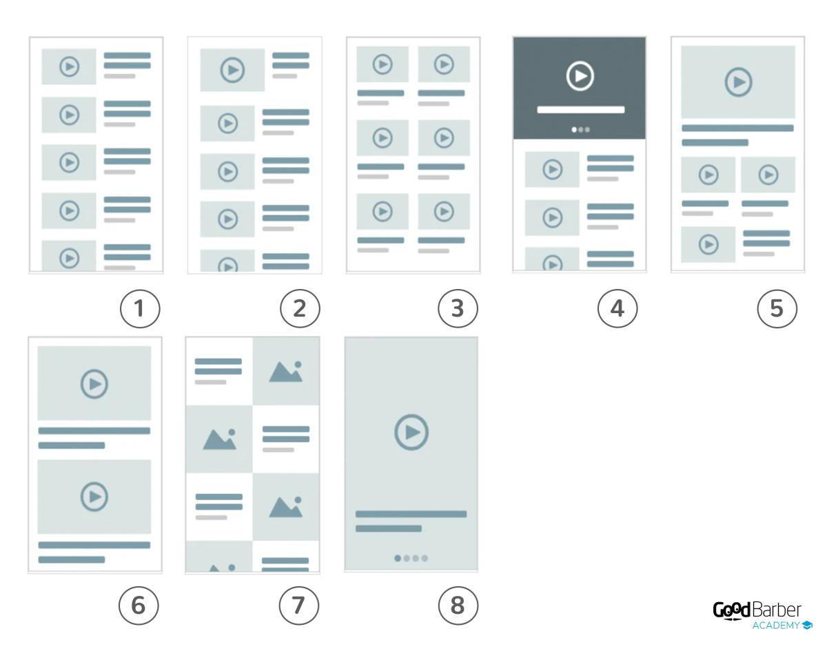 Which template to use for web TV? 