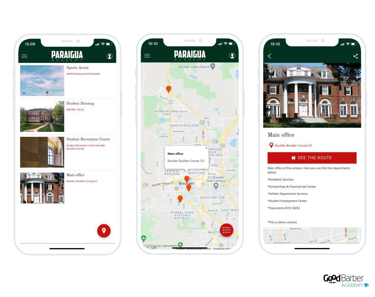 Use cases of maps 