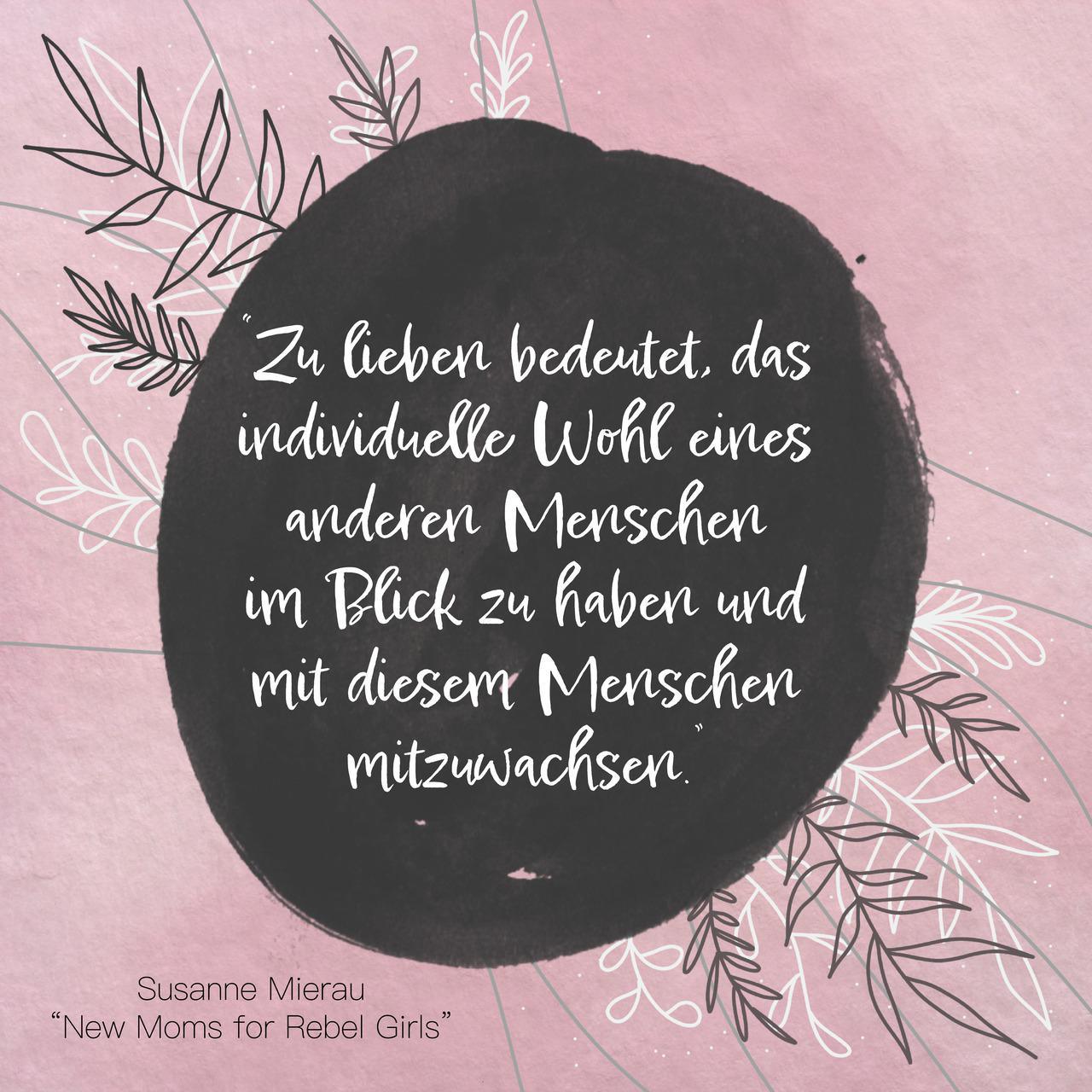 Lieben bedeutet...