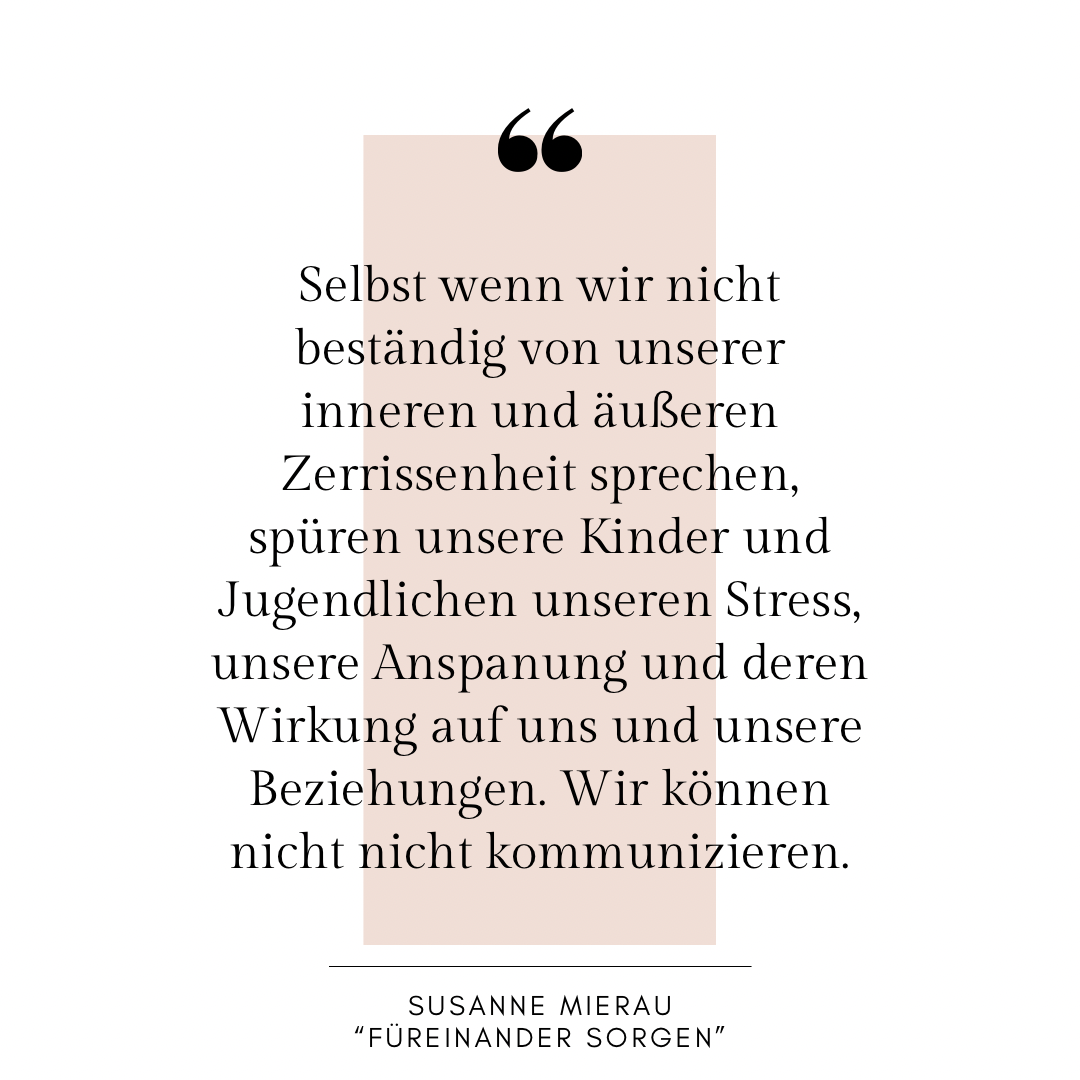 Anspannung wirkt auf Beziehungen