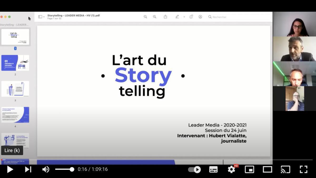 Leader Médias : Hubert Vialatte, l'Art du storytelling Leader Médias : Hubert Vialatte, l'Art du storytelling