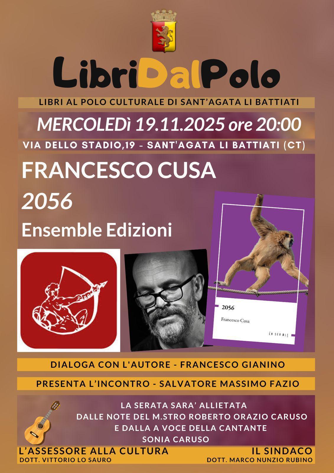 Libri dal Polo - Francesco Cusa 2056 (inizio ore 20.00)