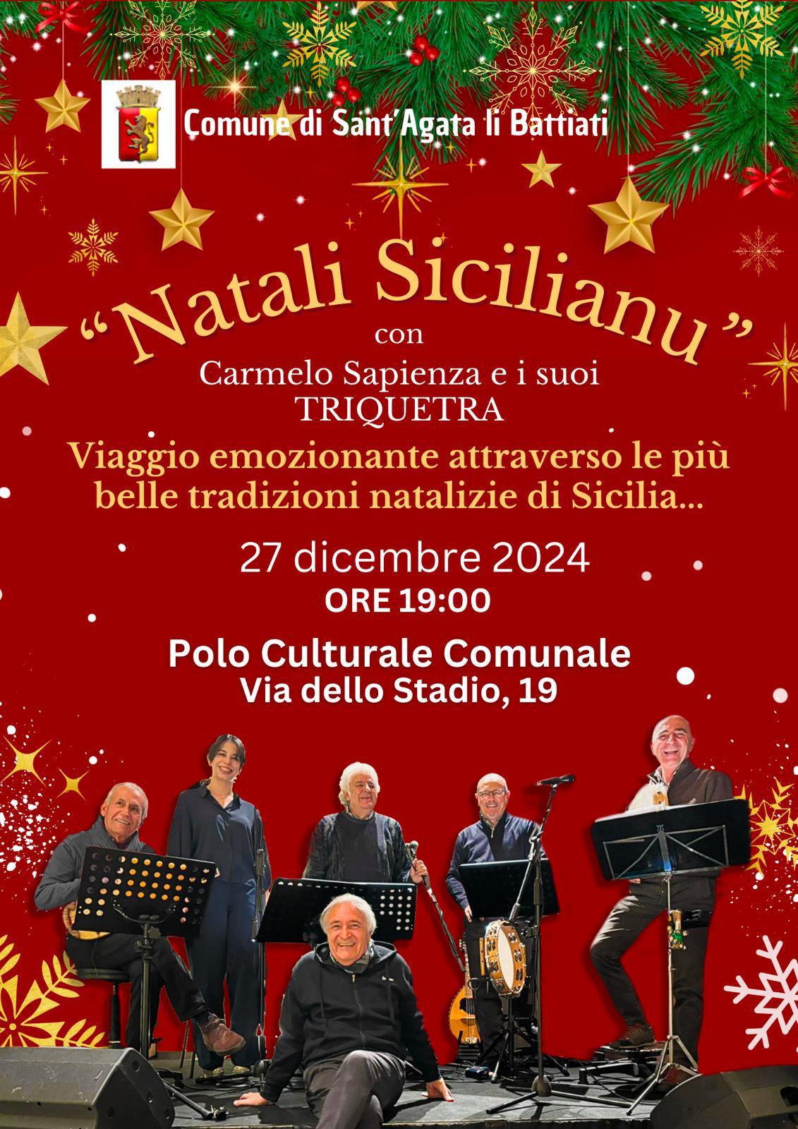 Concerto di Natale “Natali Sicilianu...” (inizio ore 19.00)