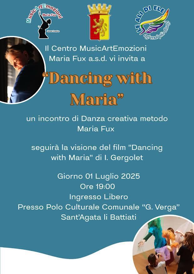 "Dancing with Maria" (inizio ore 19.00)
