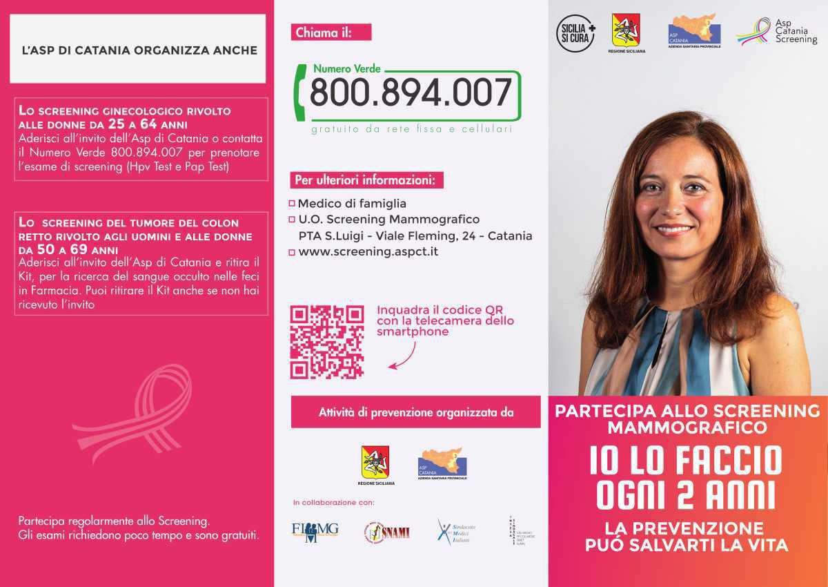 Partecipa allo Screening Mammografico - La Prevenzione può Salvarti la Vita (intera giornata)