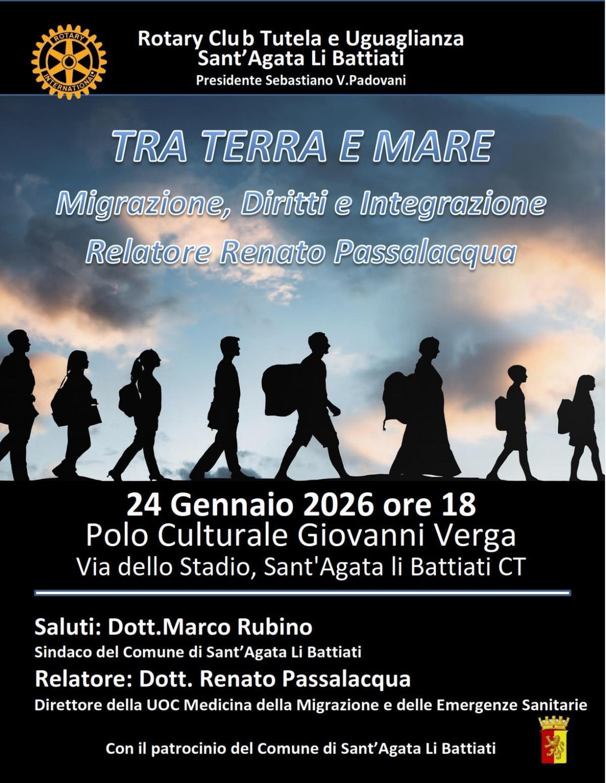 Tra Terra e Mare - Migrazione, diritti e Integrazione (inizio ore 18:00)