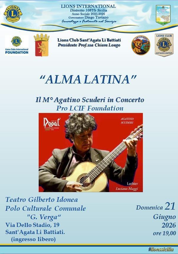 "Alma Latina" (start h. 19.00)