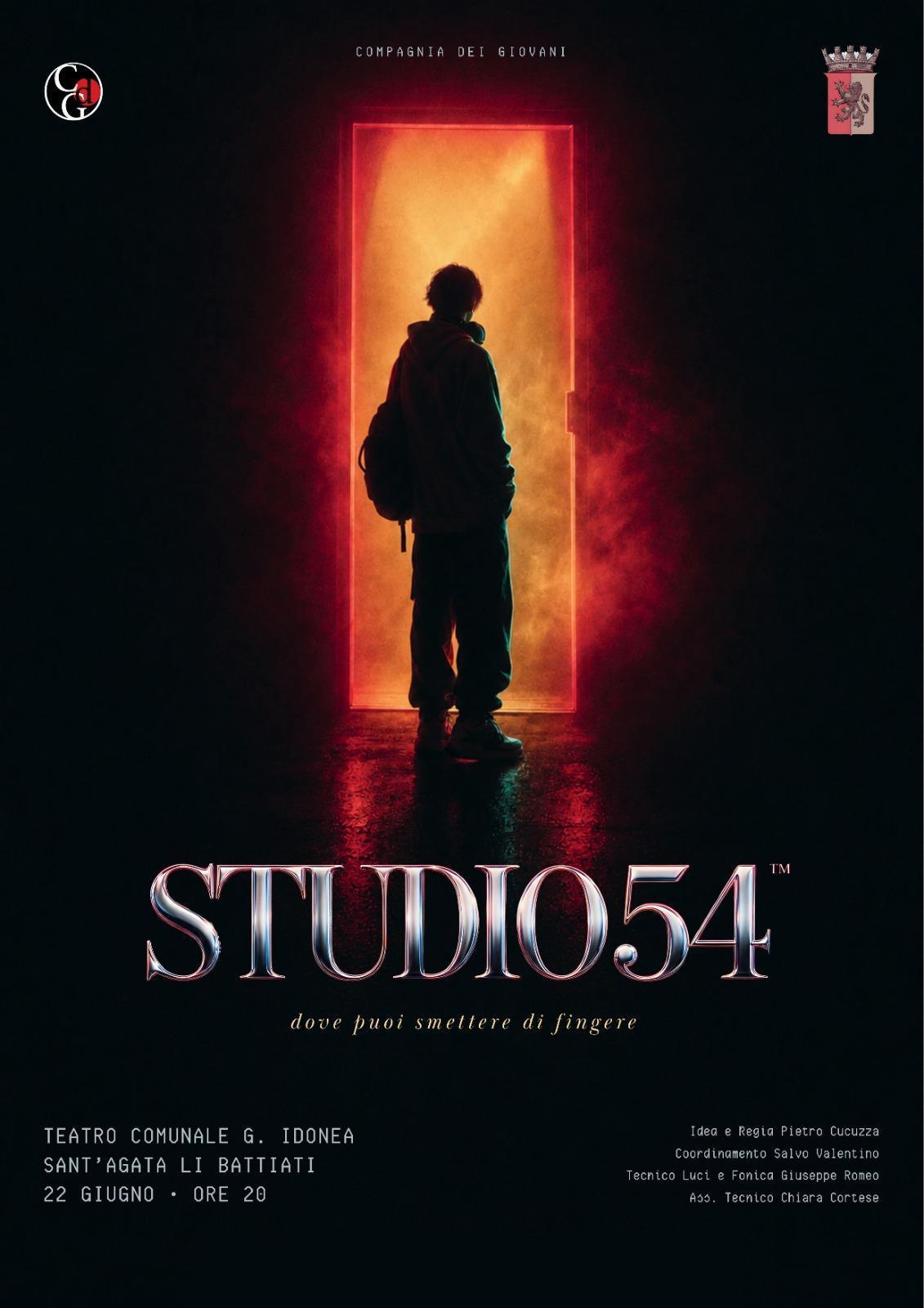 Studio 54 - dove puoi smettere di fingere (inizio ore 20.00)