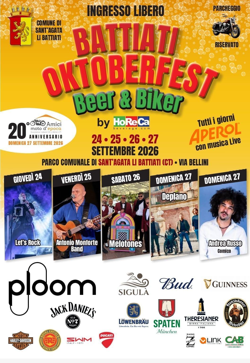 Battiati Oktoberfest Beer & Biker - Let's Rock