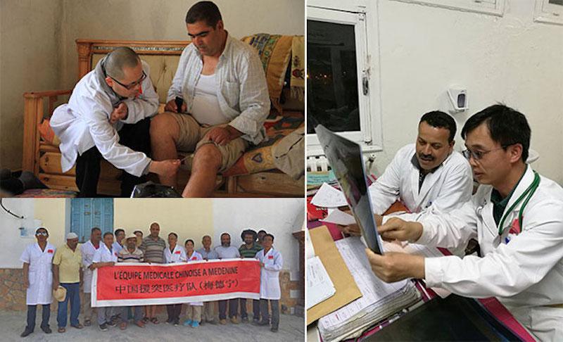 حفل مغادرة لتحية "العمل الاستثنائي" للفريق الطبي الصيني السابع والعشرين بالجزائر