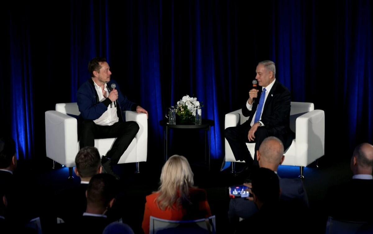 نتنياهو يتحدث مع إيلون ماسك حول معاداة السامية على X والذكاء الاصطناعي نتنياهو يتحدث مع إيلون ماسك حول معاداة السامية على X والذكاء الاصطناعي