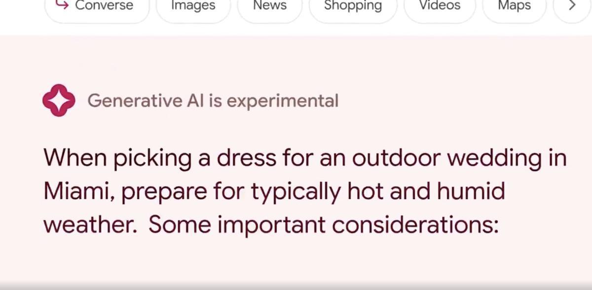 غوغل تطلق مشروع SGE في أمريكا الشمالية غوغل تطلق مشروع SGE في أمريكا الشمالية