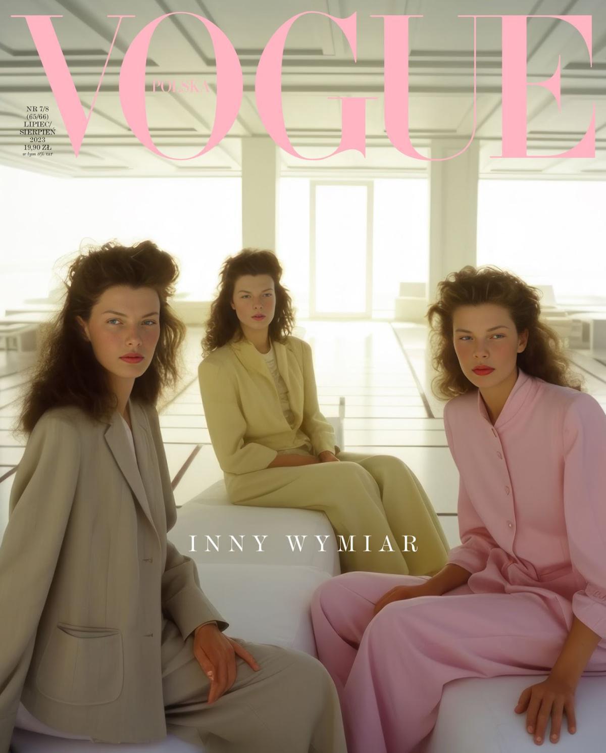 عن الخطوة الجريئة وراء غلاف مجلة Vogue Polska الذي تم إنشاؤه بواسطة الذكاء الاصطناعي