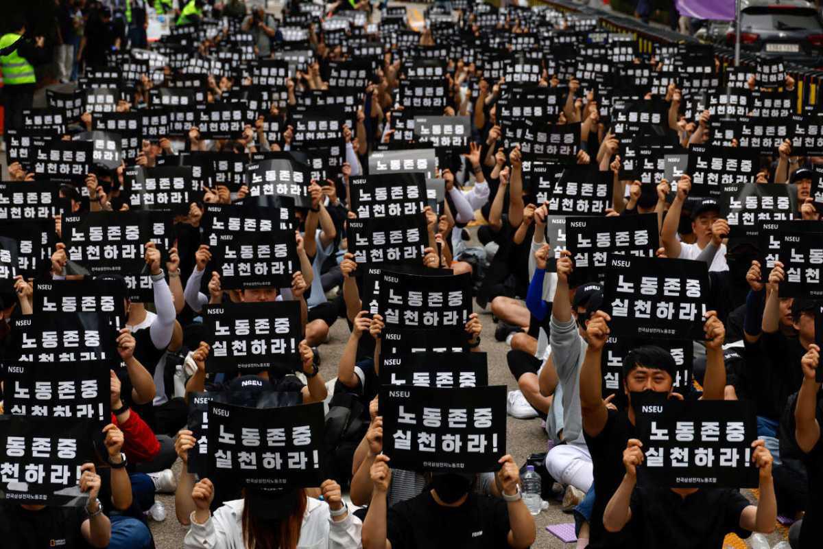 سامسونغ تواجه أول إضراب تاريخي لها