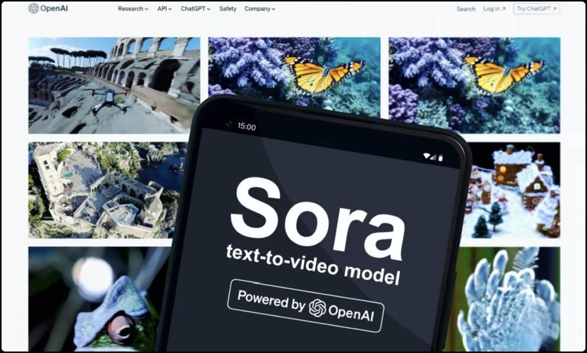 المستقبل هنا: سورا تحول الكلمات إلى مشاهد سينمائية بتقنية الذكاء الاصطناعي المستقبل هنا: سورا تحول الكلمات إلى مشاهد سينمائية بتقنية الذكاء الاصطناعي