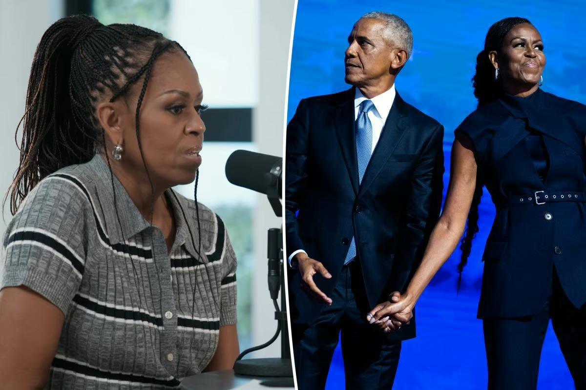 في بودكاست جديد: ميشيل أوباما تروي تفاصيل حياتها الزوجية في البيت الأبيض في بودكاست جديد: ميشيل أوباما تروي تفاصيل حياتها الزوجية في البيت الأبيض