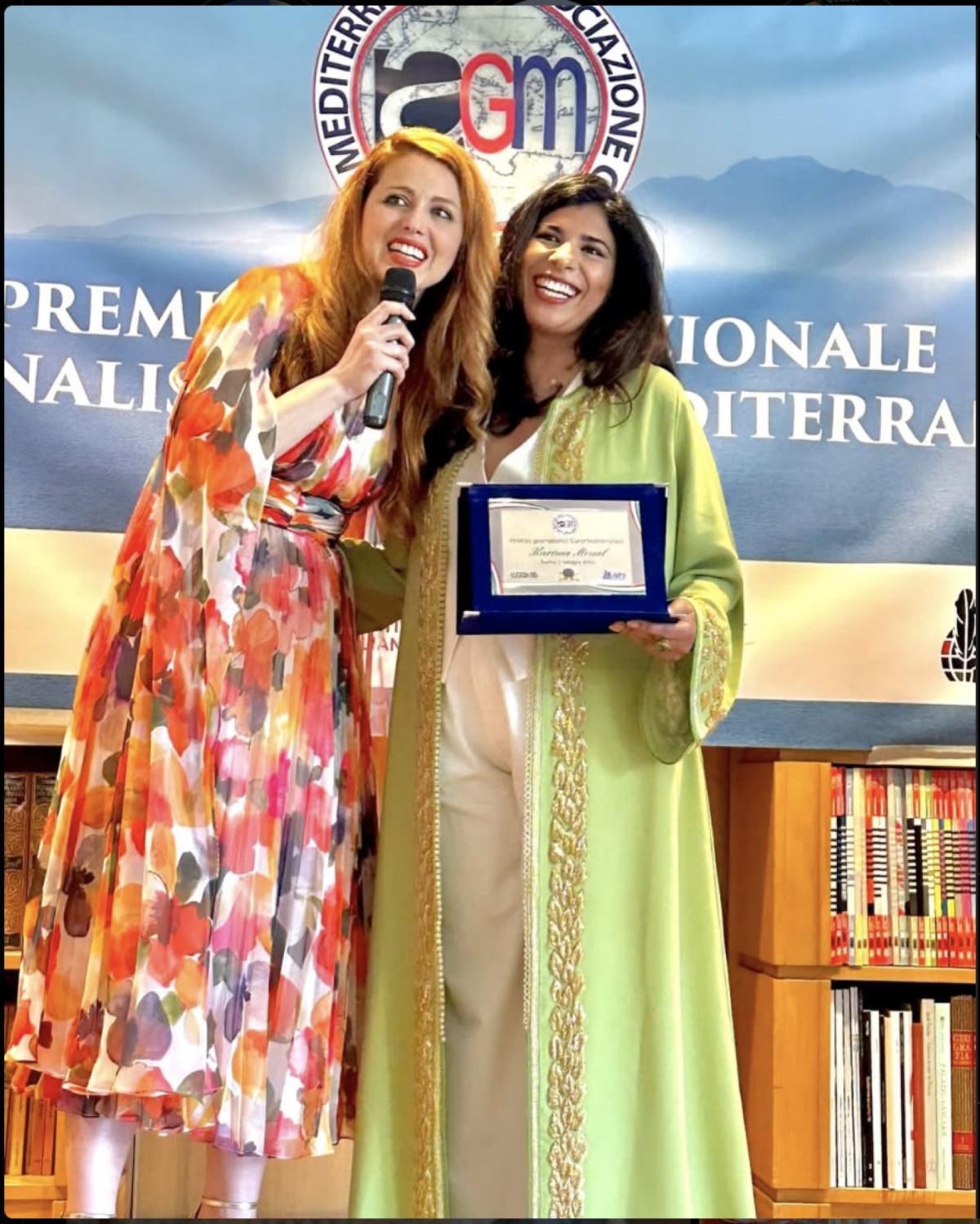 صحفية العام 2025: كريمة موال تفوز بالجائزة الدولية الأورومتوسطية للصحافة صحفية العام 2025: كريمة موال تفوز بالجائزة الدولية الأورومتوسطية للصحافة