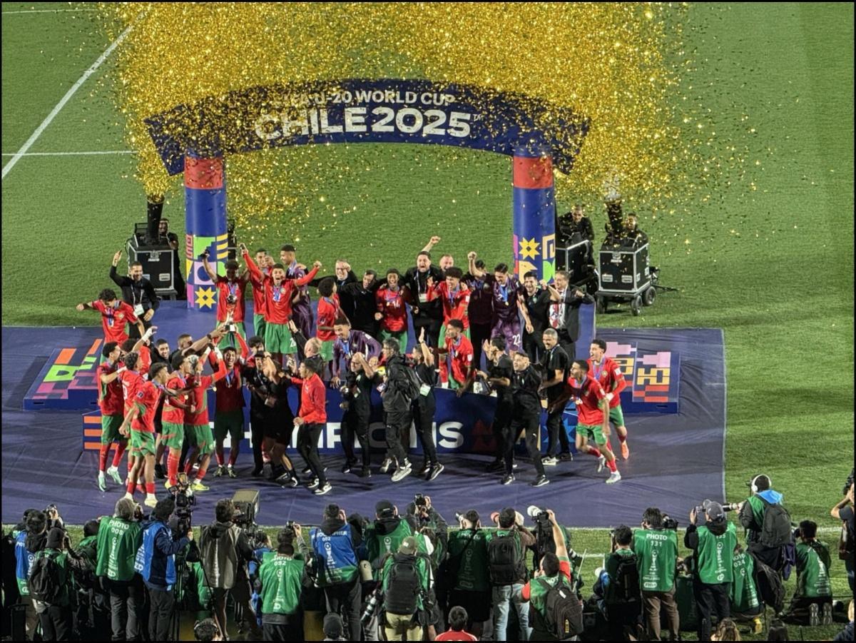 إنجاز تاريخي: المغرب يتوج بكأس العالم للشباب لأول مرة في تاريخه