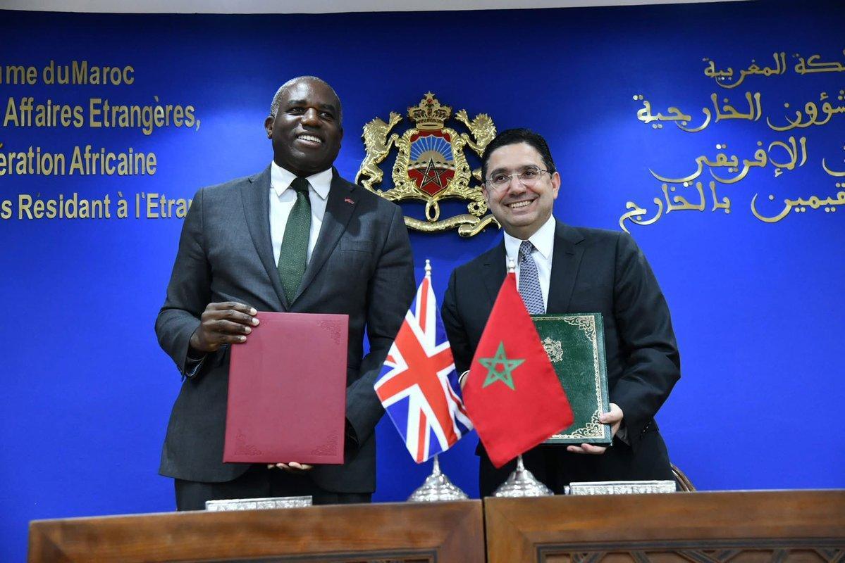 المغرب والمملكة المتحدة يعززان شراكتهما الاستراتيجية باتفاق بقيمة 5 مليارات جنيه إسترليني المغرب والمملكة المتحدة يعززان شراكتهما الاستراتيجية باتفاق بقيمة 5 مليارات جنيه إسترليني