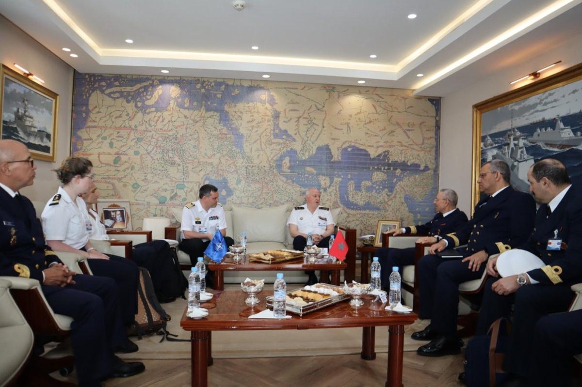 زيارة وفد الناتو البحري تعزز الشراكة الاستراتيجية مع المغرب